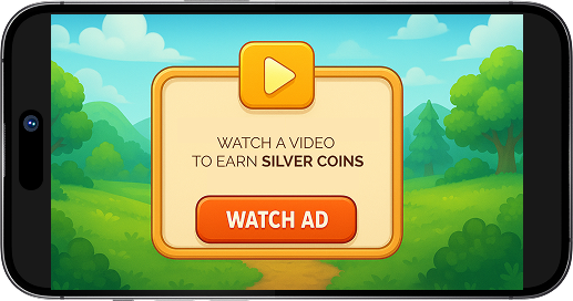 Interstitial video ad on a smartphone